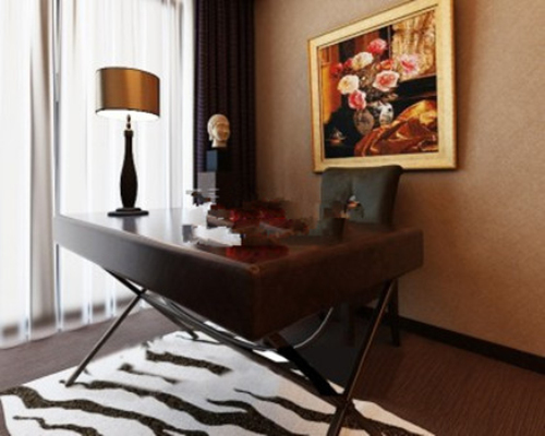 Elegant desk 3d model