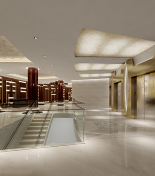 Company hallway 3d models