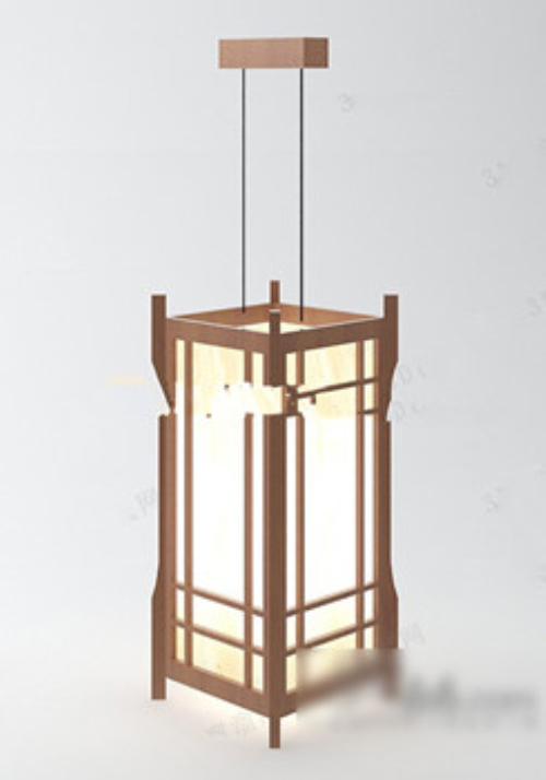 3d model of classical style chandelier