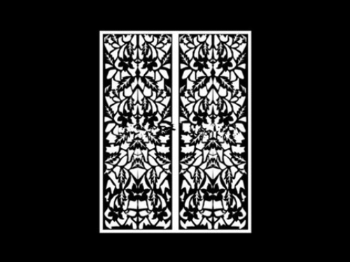 European component model flower windows and doors