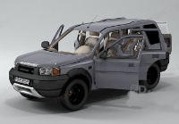 Silver-gray sport utility vehicle model