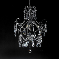 3D model of European modern luxury crystal chandeliers