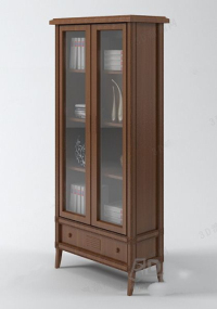 Simple the bookcases model (four)