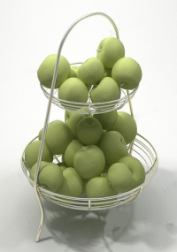 Apple fruit basket model