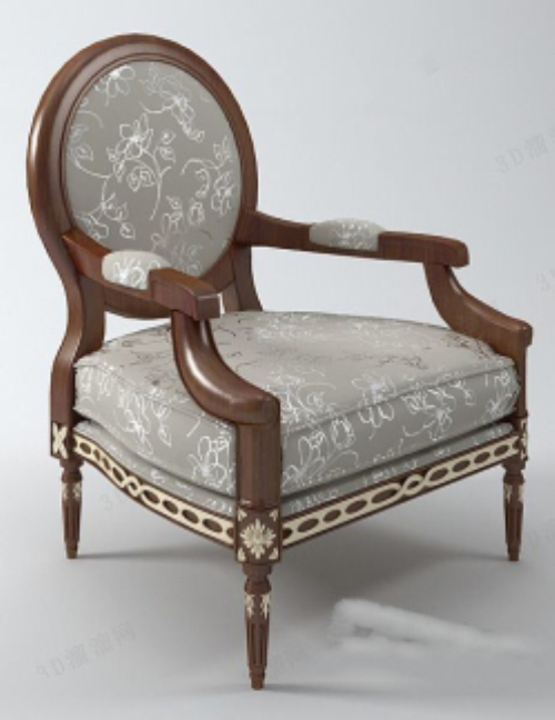 Luxury chair 3d model