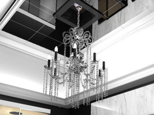 Stylish crystal curtain crystal lamps