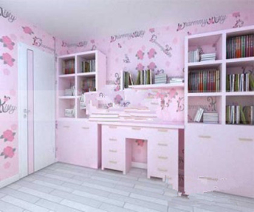 Warm Kids bookcase 3d model