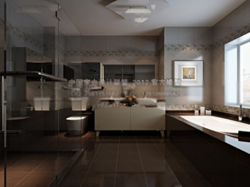 Family bathroom 3d models