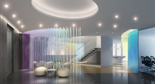 SPA Beauty staircase 3d model space