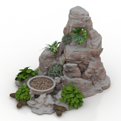 park rockery model
