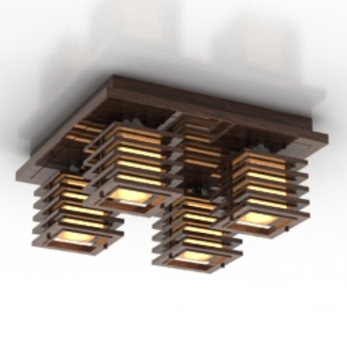 wooden chandelier models