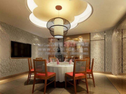 Restaurant box 3d model