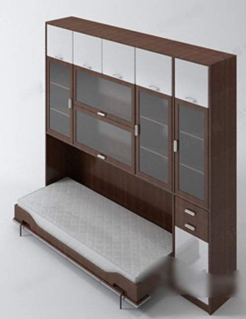 Den cabinet 3d model