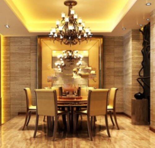 2014 newest luxury restaurant design model