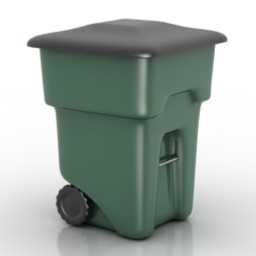 Standard trash 3d model