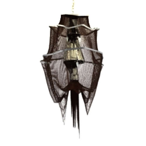 Black classical chandelier model