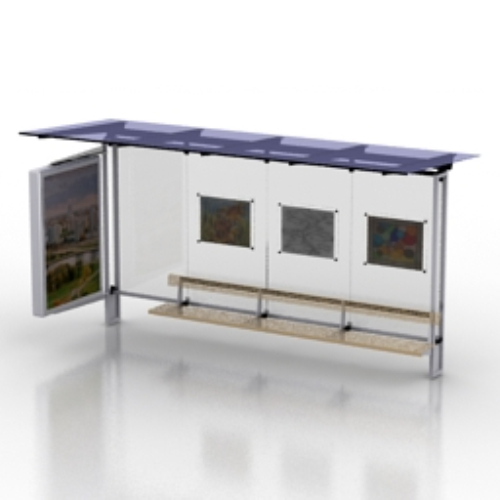 Bus station model