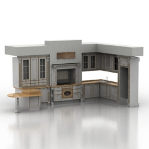full integration of kitchen furniture