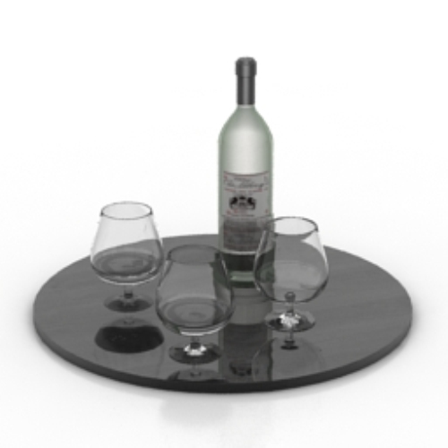 wine glass composition model