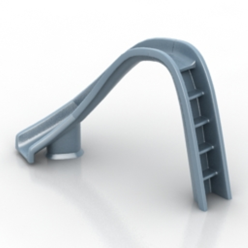 Children's slides simple 3D models