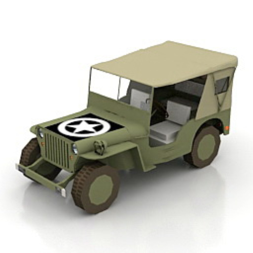 military vehicle model