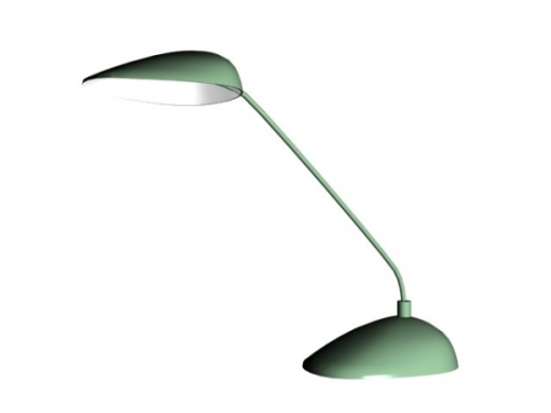 Green small lamp 3d model
