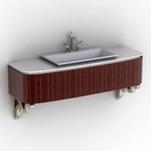 Chinese retro washbasin model