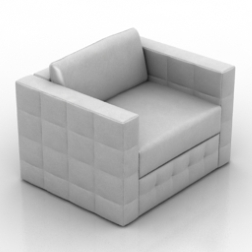 pure white exquisite sofa model
