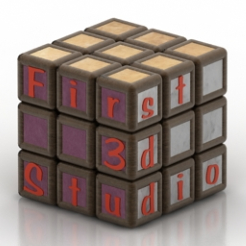 Creative Cube font model