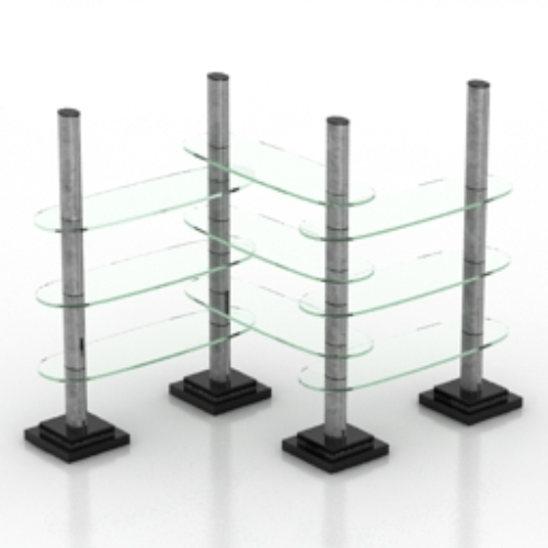 multi-transparent cabinet model