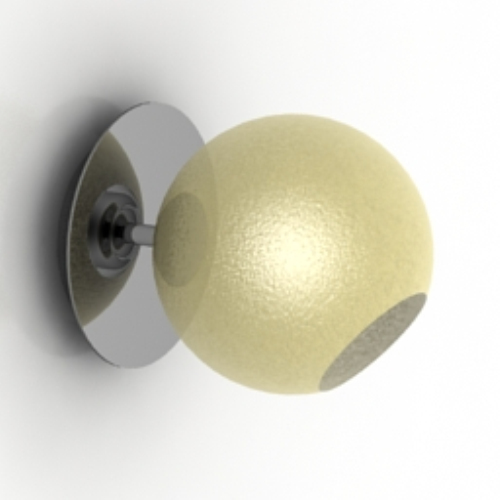 round wall sconce 3D Max models