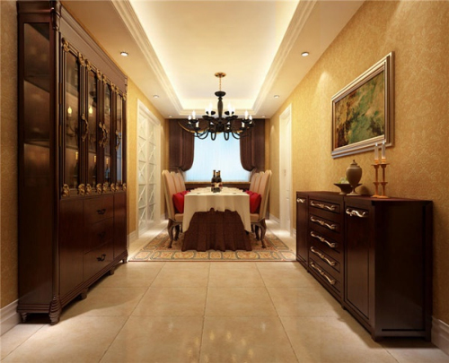 European retro restaurant 3D models