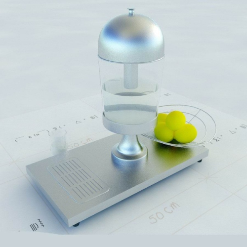 Round Juicer 3D Model