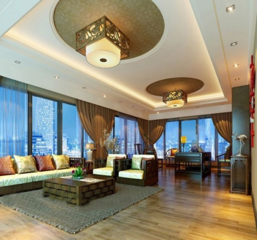 Chinese decoration restaurant 3d models