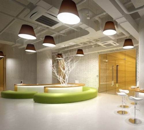 Simply styled restaurant 3d model