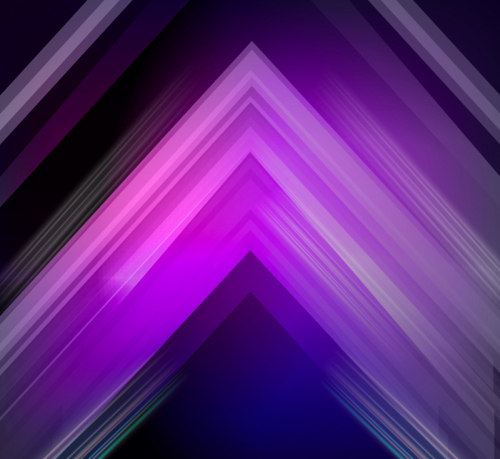 Purple triangle background vector