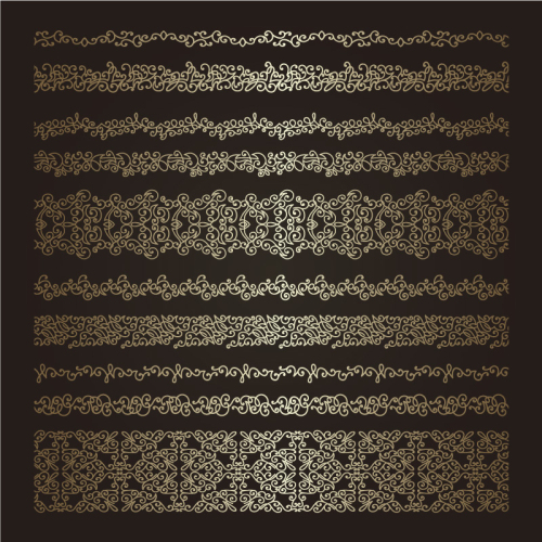 10 beautifully designed pattern vector material sidebar